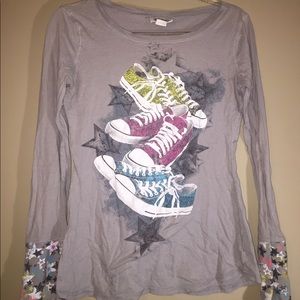 🍁🛍👟Self- Esteem Multi-colored Converse Shirt👟